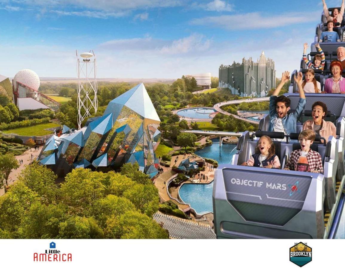 جوانيه - كلان Little America - Appart Hotel 3Km Futuroscope المظهر الخارجي الصورة