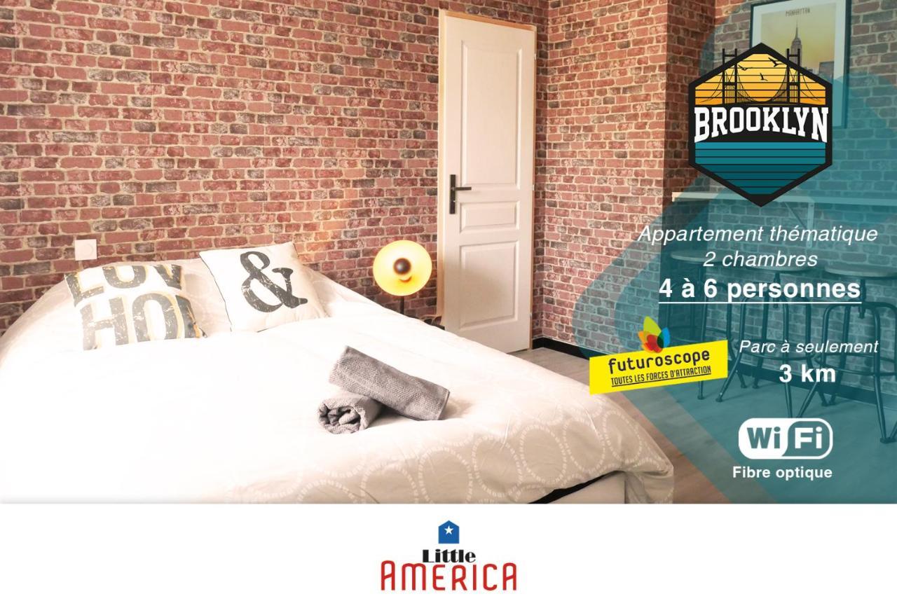 جوانيه - كلان Little America - Appart Hotel 3Km Futuroscope المظهر الخارجي الصورة